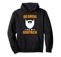Bearded Guy Funny Beard Lover Mustache Hoodie - Novelty Apparel for Adults - T-Shirt, Sweatshirt, Hoodie
