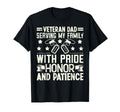 Serving My Family Pride Honor And T-Shirt - Novelty Apparel for Adults - T-Shirt, Sweatshirt, Hoodie