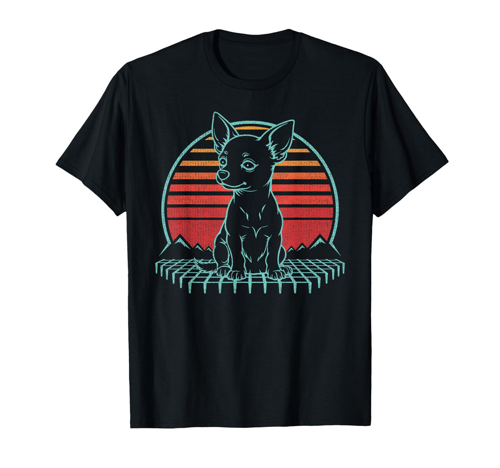 Chihuahua Lover Dog Owner 80S T-Shirt - Streetwear Style Unisex - T-Shirt, Sweatshirt, Hoodie