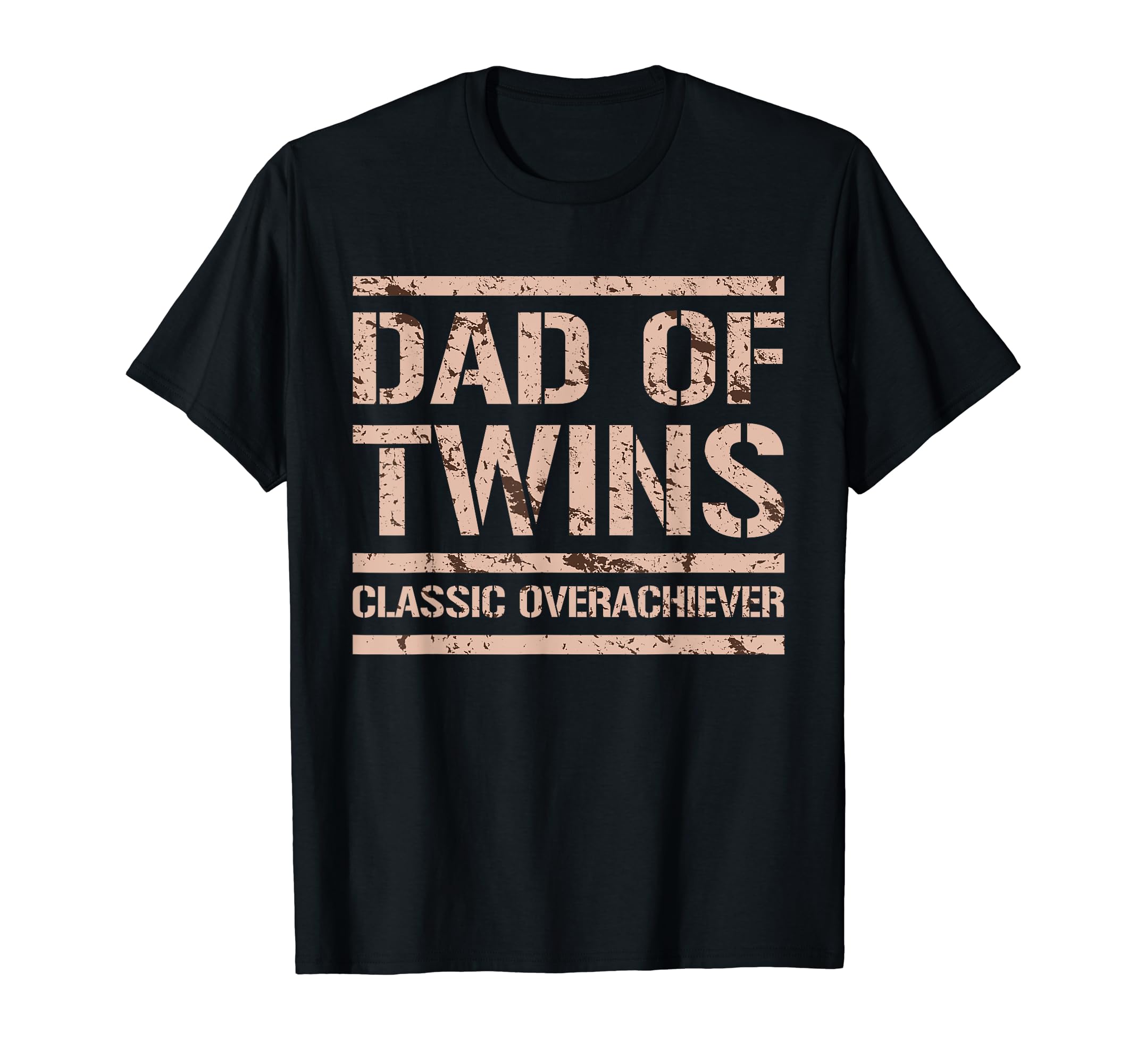 Dad Twins Fathers Day Funny Father Twins T-Shirt - Graphic Print Men Women - T-Shirt, Sweatshirt, Hoodie