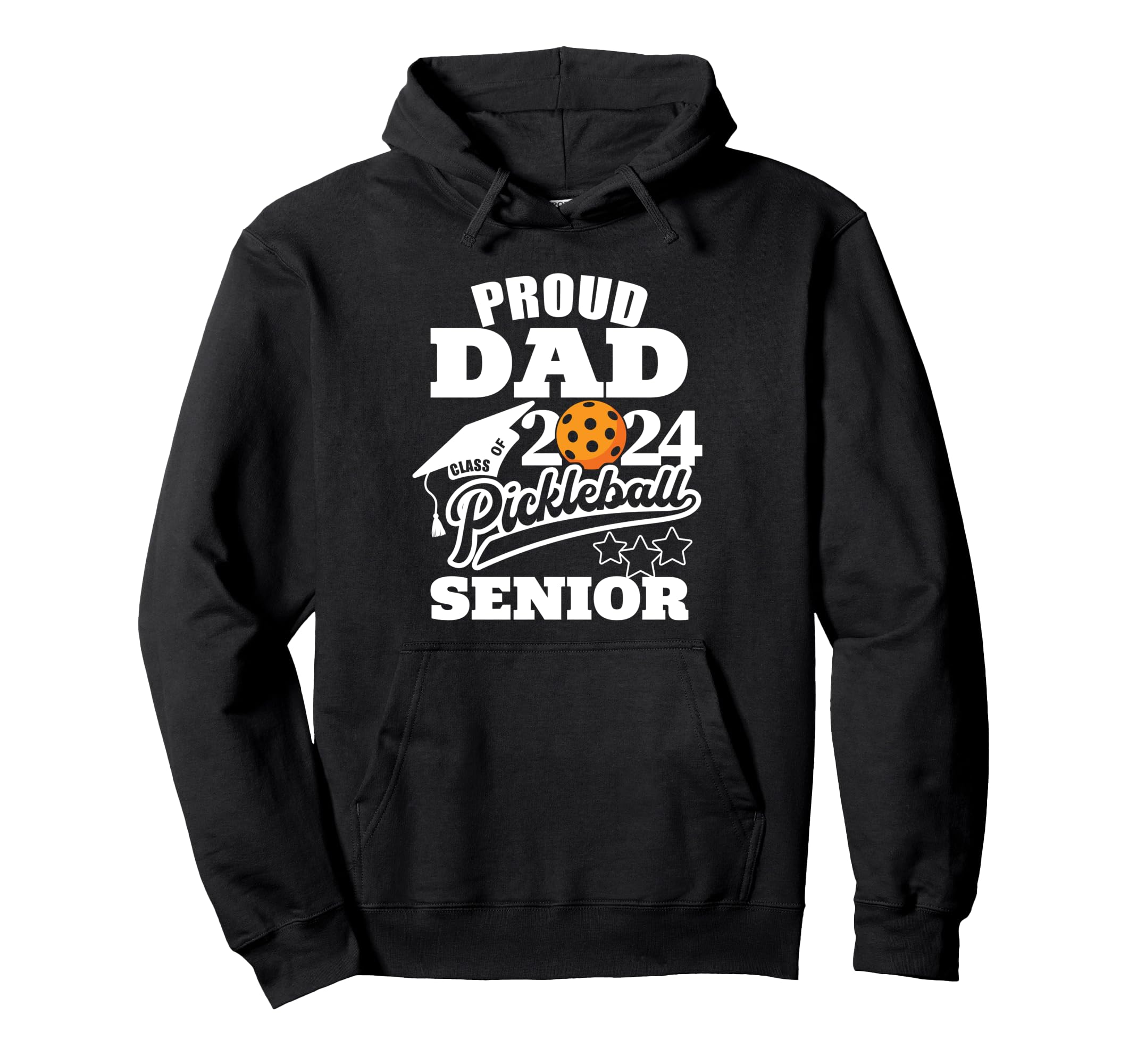Senior 2024 Proud Dad Class 2024 Hoodie - Casual Everyday Wear Men Women - T-Shirt, Sweatshirt, Hoodie