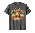 Im Telling Dad Funny Religious T-Shirt - Novelty Apparel for Adults - T-Shirt, Sweatshirt, Hoodie
