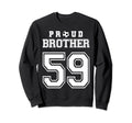Number 59 Custom Proud Soccer Futbol Sweatshirt - Custom Art Print Unisex - T-Shirt, Sweatshirt, Hoodie