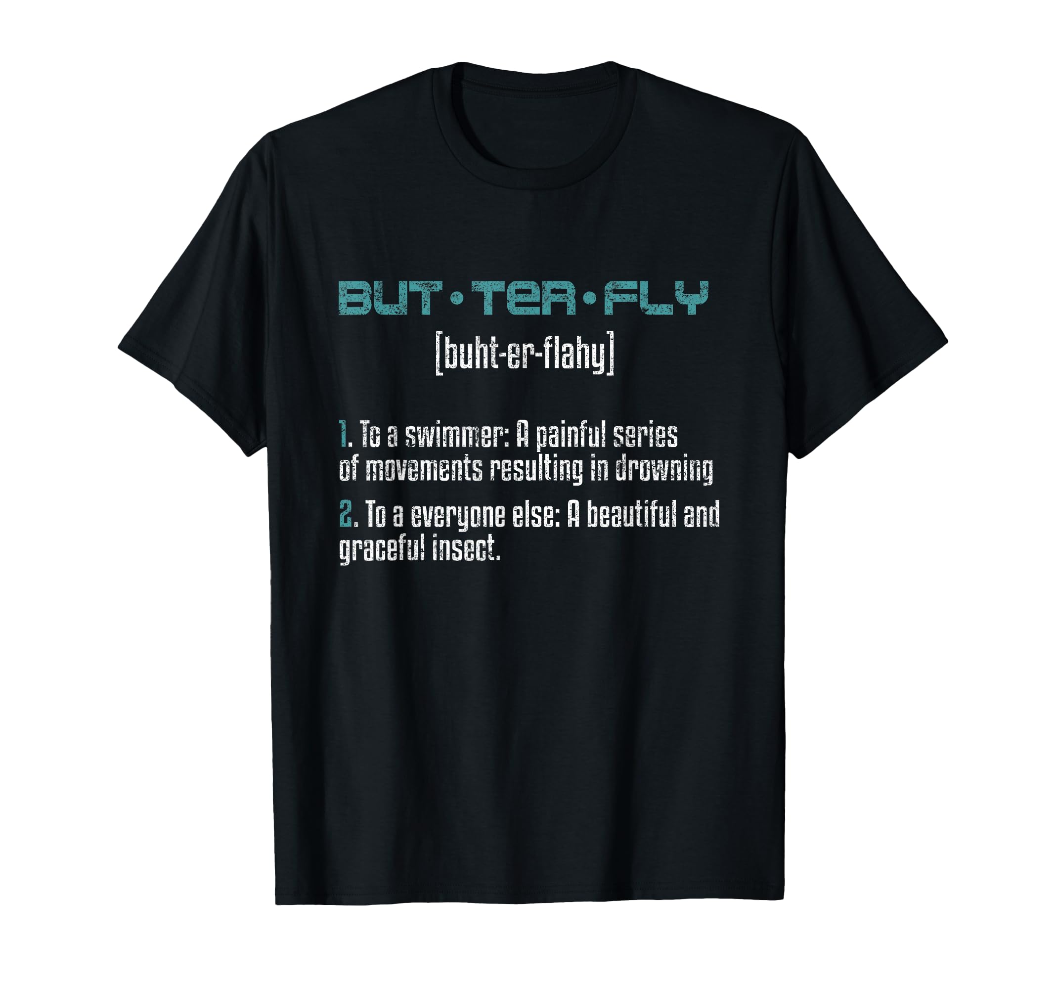Butterfly Definition Butterfly Stroke T-Shirt - Trendy Graphic Men Women - T-Shirt, Sweatshirt, Hoodie