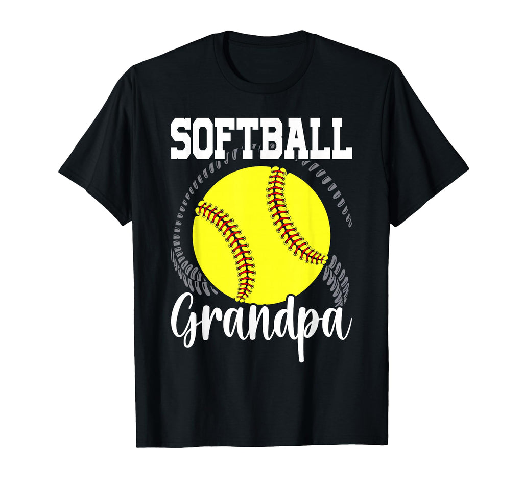 Softball Grandpa Grandfather Fathers T-Shirt - Streetwear Style for Adults - T-Shirt, Sweatshirt, Hoodie