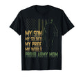 My Son My Soldier Proud Army Mom T-Shirt - Unique Graphic Men Women - T-Shirt, Sweatshirt, Hoodie