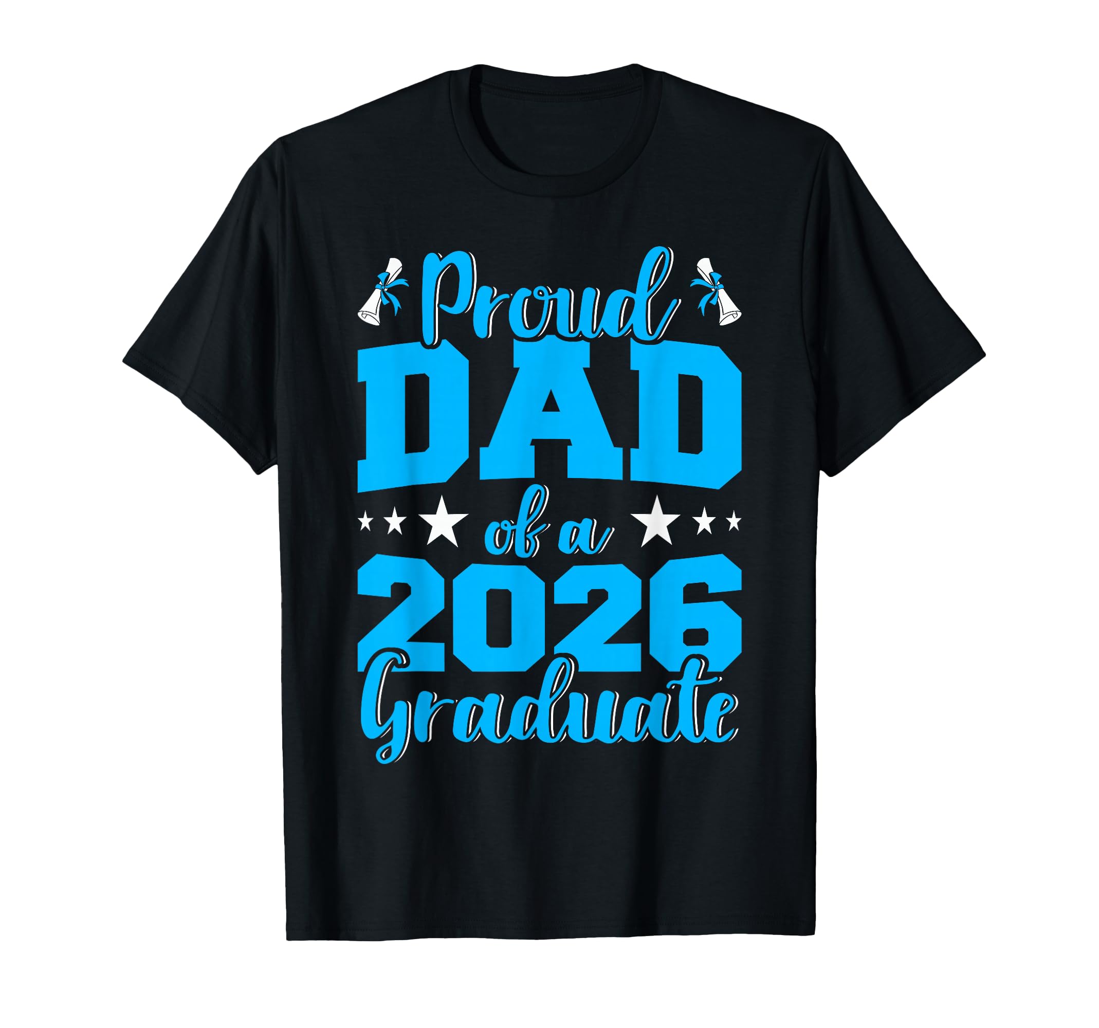 Mens Proud Dad 2026 Graduate Senior Family T-Shirt - Unique Graphic Unisex - T-Shirt, Sweatshirt, Hoodie