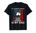 My Favorite Veteran Is My Dad Patriotic T-Shirt - Trendy Graphic Men Women - T-Shirt, Sweatshirt, Hoodie
