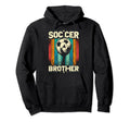 Soccer Brother Family Matching Team Hoodie - Minimalist Print for Adults - T-Shirt, Sweatshirt, Hoodie
