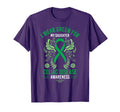 I Wear Green My Daughter Celiacs T-Shirt - Novelty Apparel for Adults - T-Shirt, Sweatshirt, Hoodie