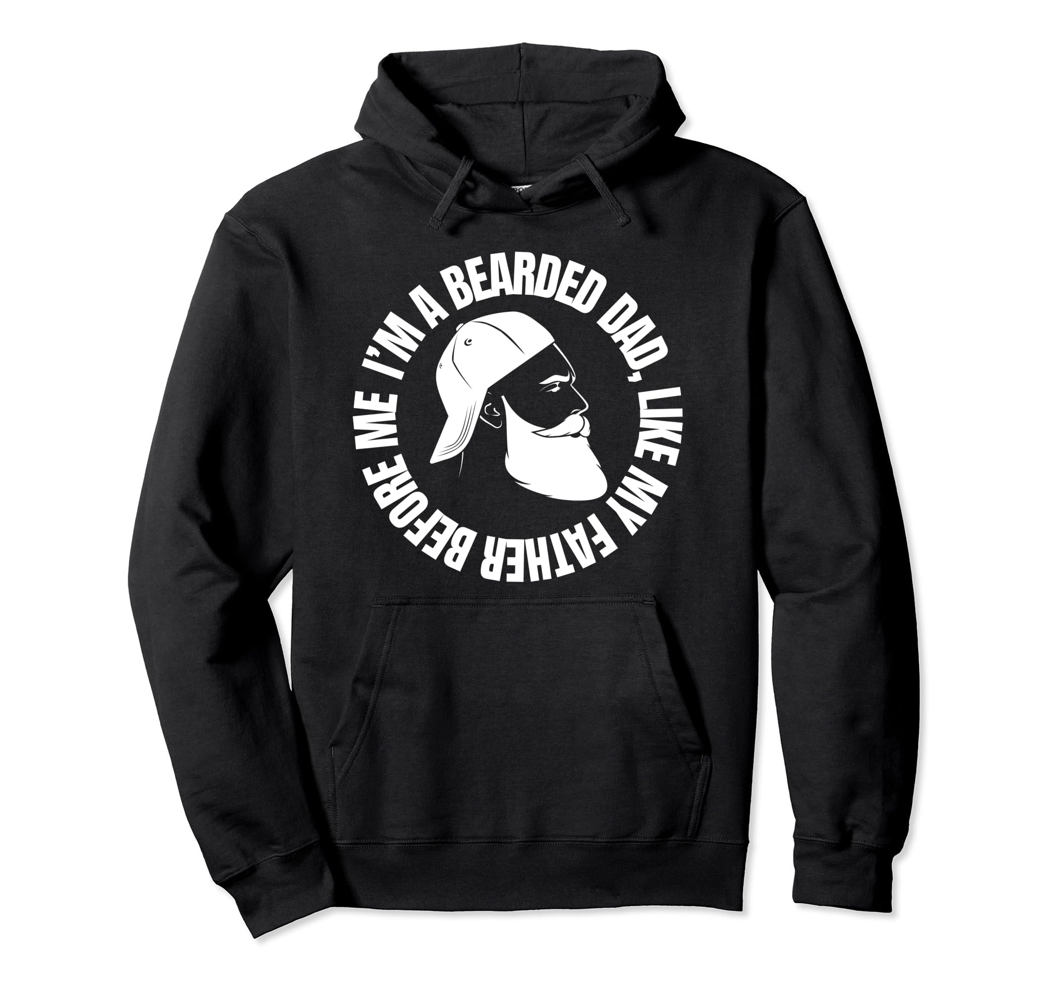 Funny Beard Fathers Gift Tattoo Beards Hoodie - Novelty Apparel Men Women - T-Shirt, Sweatshirt, Hoodie
