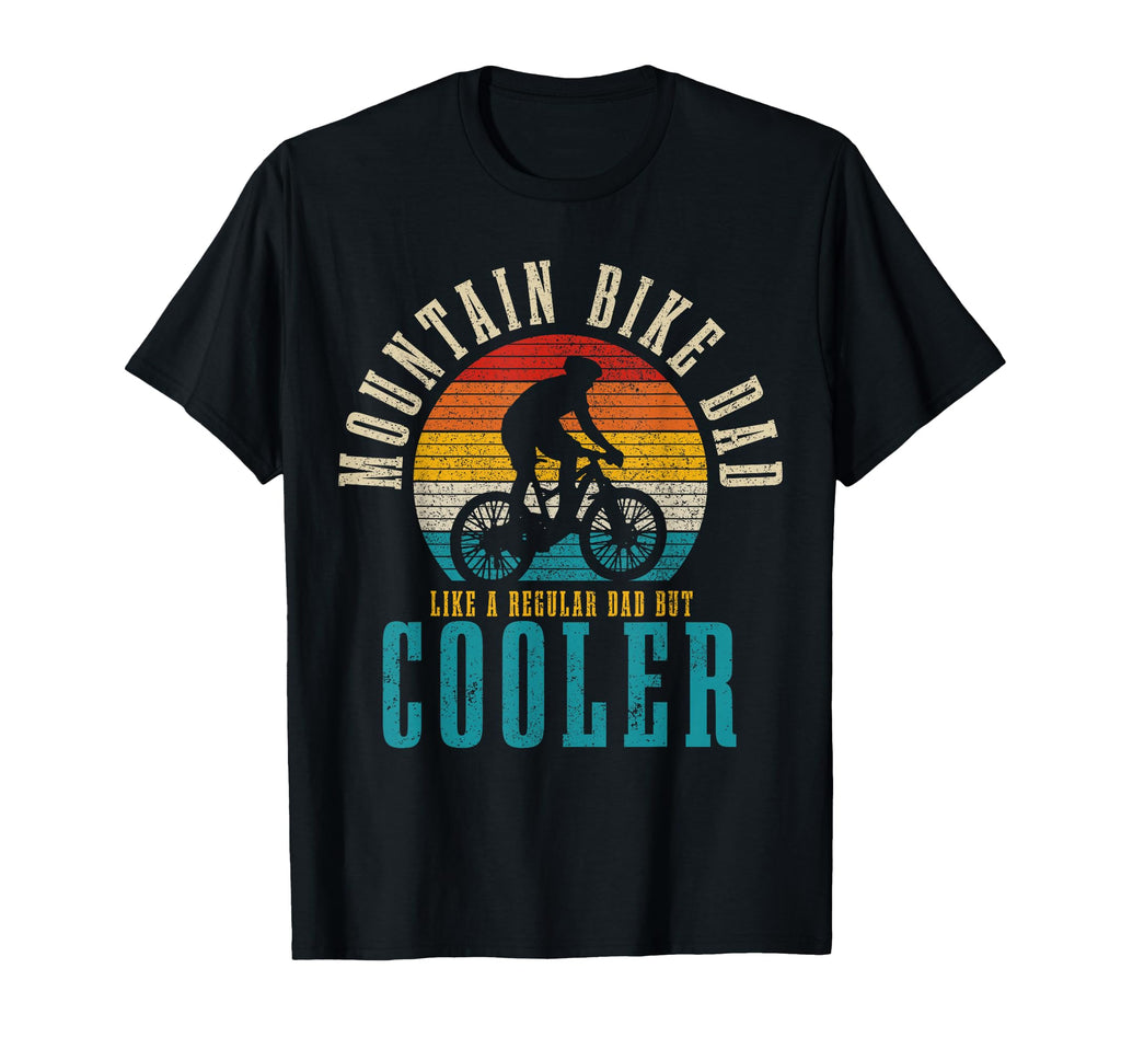 Mountain Bike Dad Funny Mtb Downhill Bike T-Shirt - Unique Graphic Unisex - T-Shirt, Sweatshirt, Hoodie