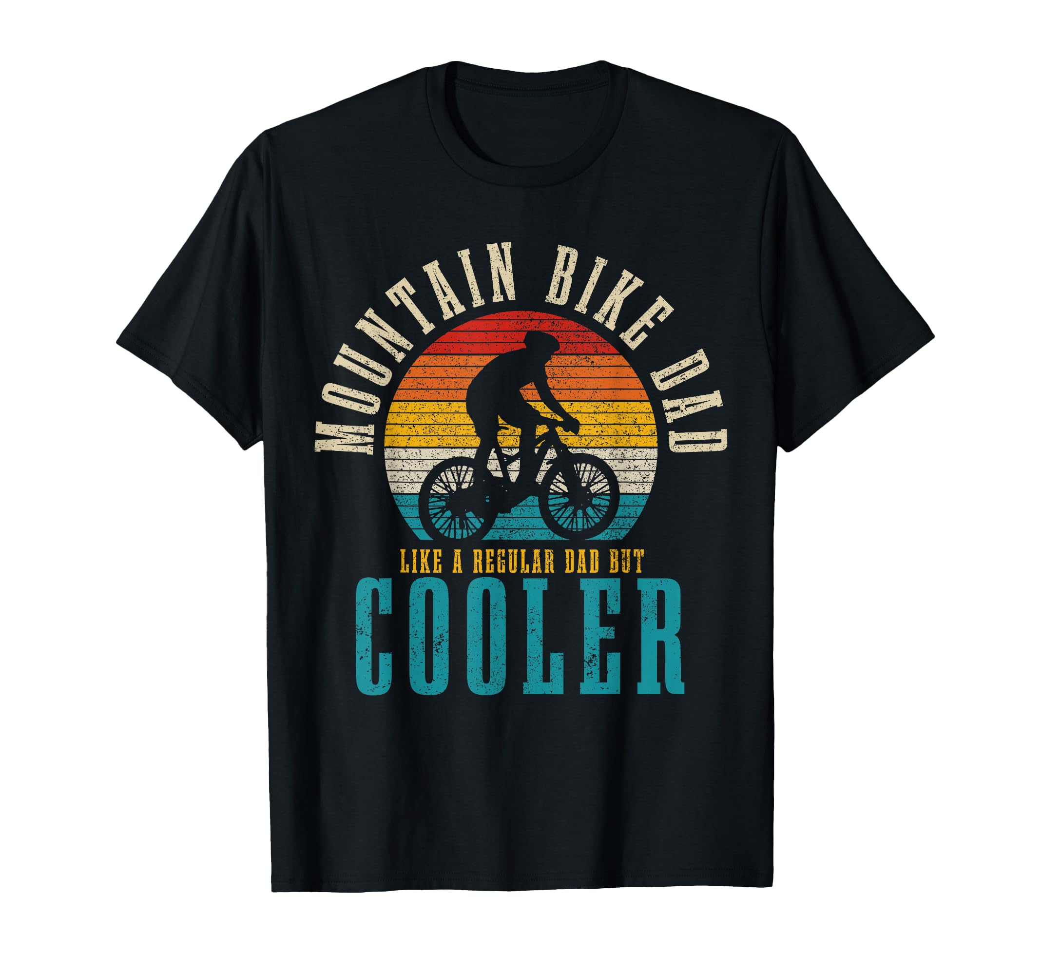 Mountain Bike Dad Funny Mtb Downhill Bike T-Shirt - Unique Graphic Unisex - T-Shirt, Sweatshirt, Hoodie
