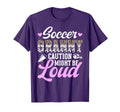 Soccer Granny Might Be Loud Granny T-Shirt - Novelty Apparel for Adults - T-Shirt, Sweatshirt, Hoodie