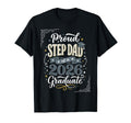 Proud Step Dad 2026 Graduate Senior T-Shirt - Streetwear Style Unisex - T-Shirt, Sweatshirt, Hoodie