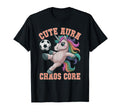 Rizzler Aura Soccer Unicorn Chaos Core T-Shirt - Unique Graphic Men Women - T-Shirt, Sweatshirt, Hoodie