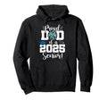 Proud Dad Class 2025 Senior Cheer Hoodie - Streetwear Style Men Women - T-Shirt, Sweatshirt, Hoodie