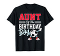 Aunt Birthday Soccer Party Family T-Shirt - Streetwear Style Unisex - T-Shirt, Sweatshirt, Hoodie
