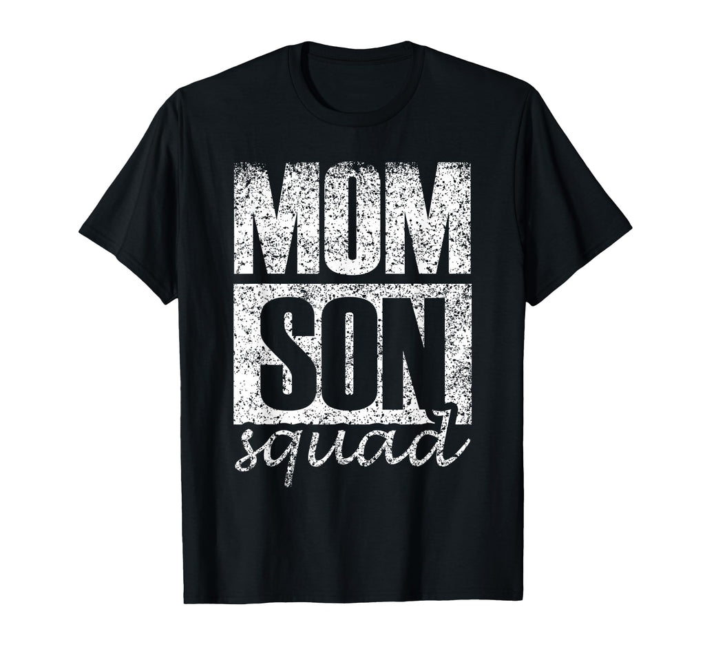 Mum Son Squad Sons Mothers Day T-Shirt - Streetwear Style for Adults - T-Shirt, Sweatshirt, Hoodie