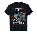 Proud Dad Veteran Usa Flag Patriot T-Shirt - Trendy Graphic for Adults - T-Shirt, Sweatshirt, Hoodie