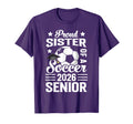 Proud Sister Soccer Senior 2026 T-Shirt - Unique Graphic for Adults - T-Shirt, Sweatshirt, Hoodie