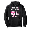 Its My 9Th Birthday Soccer Theme 9 Hoodie - Casual Everyday Wear Unisex - T-Shirt, Sweatshirt, Hoodie
