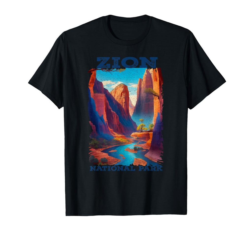 Zion National Park Utah Narrows T-Shirt - Streetwear Style Unisex - T-Shirt, Sweatshirt, Hoodie