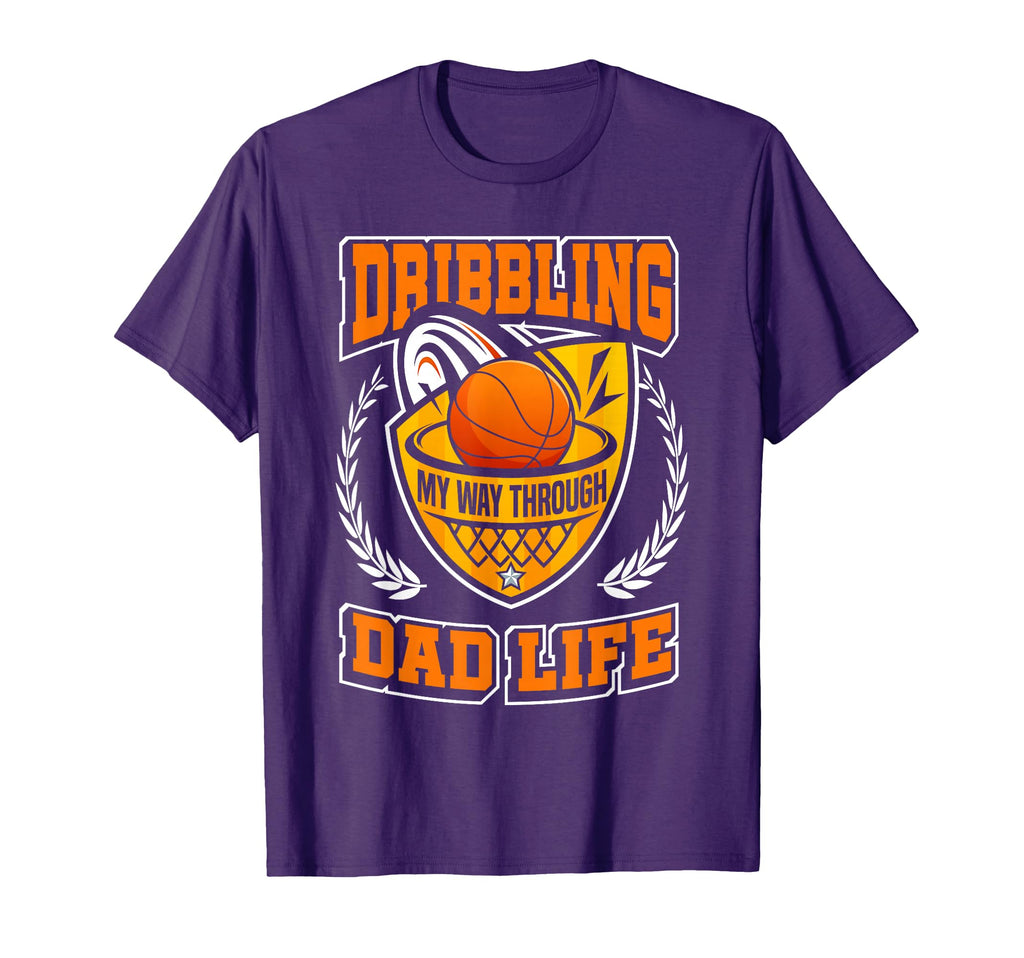 Basketball Dad Basketball Lover T-Shirt - Fun Novelty Design Men Women - T-Shirt, Sweatshirt, Hoodie