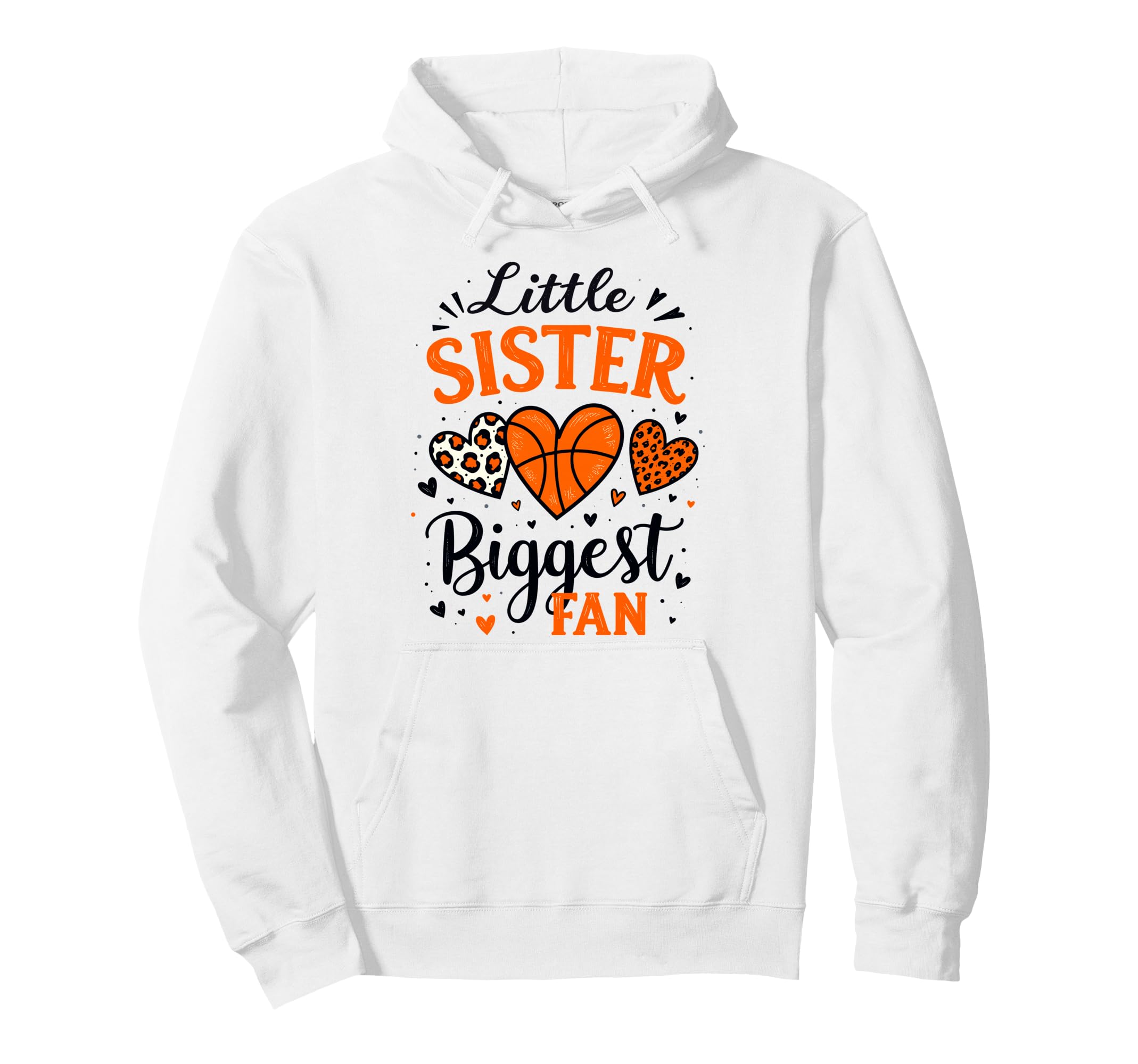 Little Sister Biggest Fan Brother Bigster Hoodie - Streetwear Style Unisex - T-Shirt, Sweatshirt, Hoodie