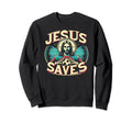 C J S Religious Christian Soccer Sweatshirt - Minimalist Print Unisex - T-Shirt, Sweatshirt, Hoodie