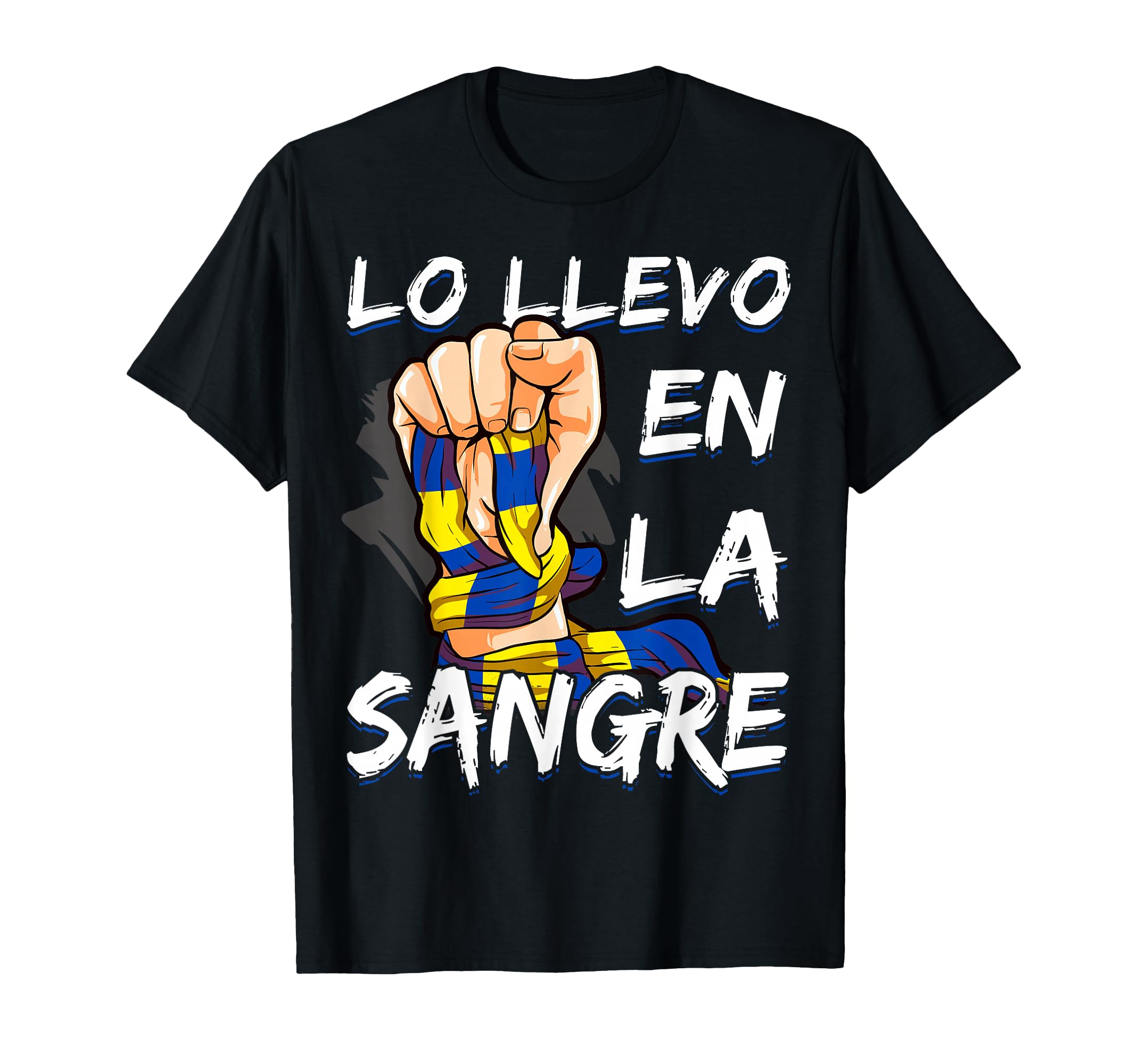 Ive Got It My Blood Blue And Yellow T-Shirt - Custom Art Print Men Women - T-Shirt, Sweatshirt, Hoodie