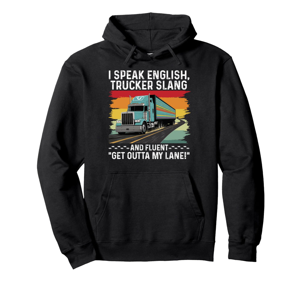 Best Truck Driver Art Dad Grandpa Hoodie - Casual Everyday Wear for Adults - T-Shirt, Sweatshirt, Hoodie