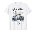 Sequoia National Park California Bear T-Shirt - Minimalist Print Unisex - T-Shirt, Sweatshirt, Hoodie
