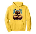 Papa Bear Funny Bears Animal Lover Hoodie - Fun Novelty Design Men Women - T-Shirt, Sweatshirt, Hoodie