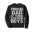 Third Son Announcement Proud Dad Sweatshirt - Aesthetic Graphic Unisex - T-Shirt, Sweatshirt, Hoodie
