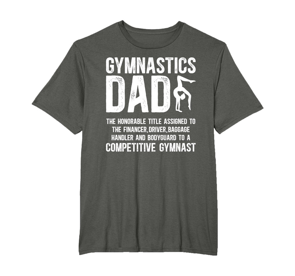 Gymnastics Dad Definition Gymnastics Father T-Shirt - Graphic Print Unisex - T-Shirt, Sweatshirt, Hoodie