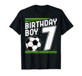 7 Years Old Birthday Soccer Player Lover T-Shirt - Novelty Apparel Unisex - T-Shirt, Sweatshirt, Hoodie