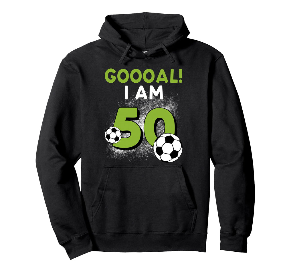 50Th Birthday Soccer Theme 50Year Old B Hoodie - Unique Graphic for Adults - T-Shirt, Sweatshirt, Hoodie