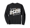 Proud Aunt 2026 Senior Soccer Ball Sweatshirt - Graphic Print Unisex - T-Shirt, Sweatshirt, Hoodie