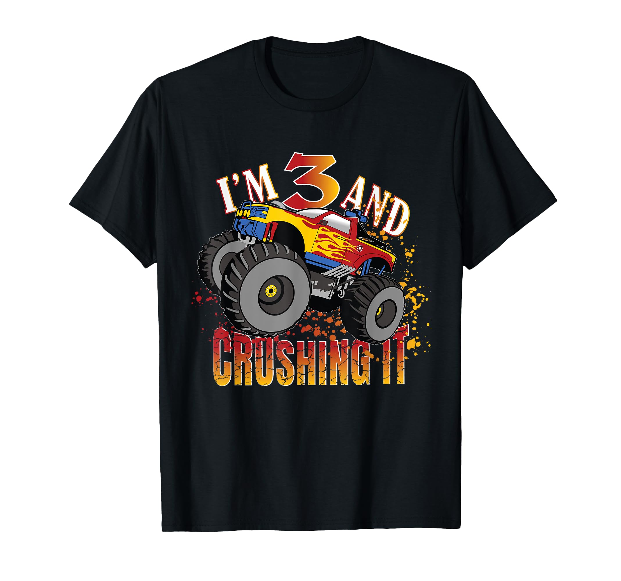 Im 3 And Crushing It 3Rd Birthday Child T-Shirt - Minimalist Print Unisex - T-Shirt, Sweatshirt, Hoodie