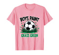 Paint Grass Green Soccer T-Shirt - Unique Graphic for Adults - T-Shirt, Sweatshirt, Hoodie