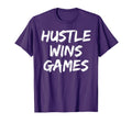 Sports Practice Hustle Wins Games T-Shirt - Custom Art Print Men Women - T-Shirt, Sweatshirt, Hoodie