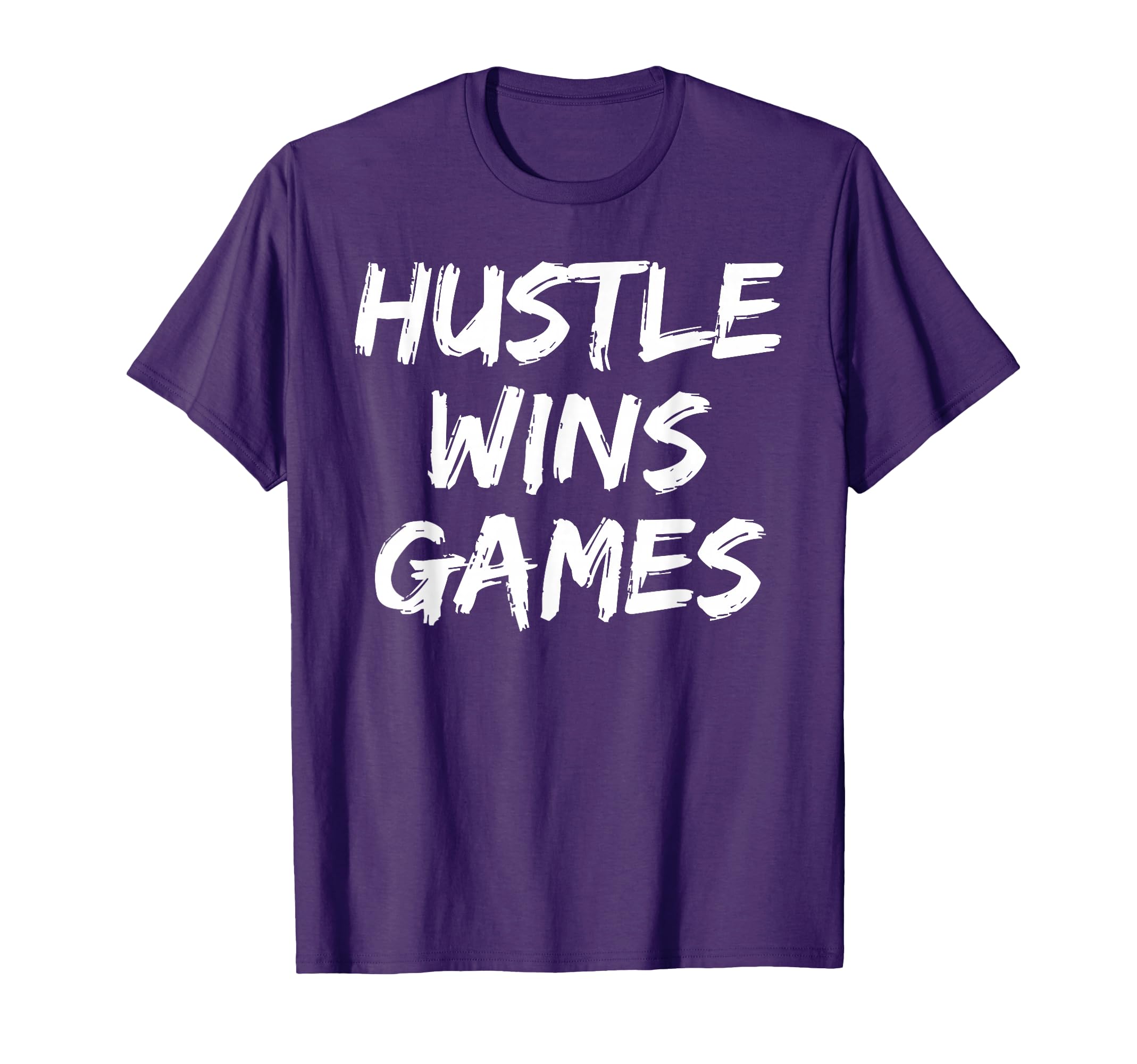 Sports Practice Hustle Wins Games T-Shirt - Custom Art Print Men Women - T-Shirt, Sweatshirt, Hoodie