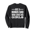Bonus Dad Loves His T Shirts T-Shirt - Minimalist Print for Adults - T-Shirt, Sweatshirt, Hoodie