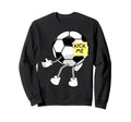 Funny Soccer Kick Me Note Soccer Ball Sweatshirt - Custom Art Print Unisex - T-Shirt, Sweatshirt, Hoodie