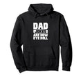 Dad Jokes Are How Eye Roll Hoodie - Novelty Apparel Unisex - T-Shirt, Sweatshirt, Hoodie