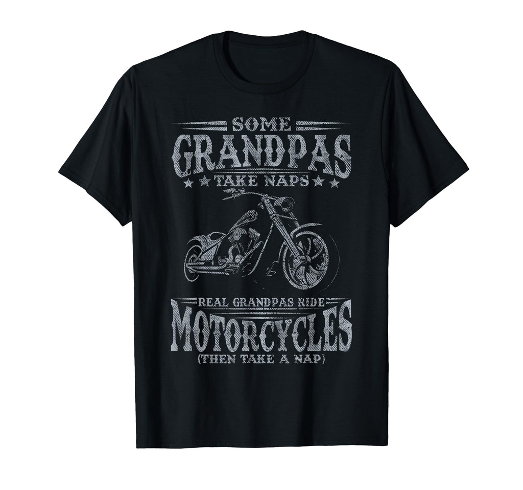 Some Grandpas Take Naps Real Grandpas T-Shirt - Graphic Print for Adults - T-Shirt, Sweatshirt, Hoodie