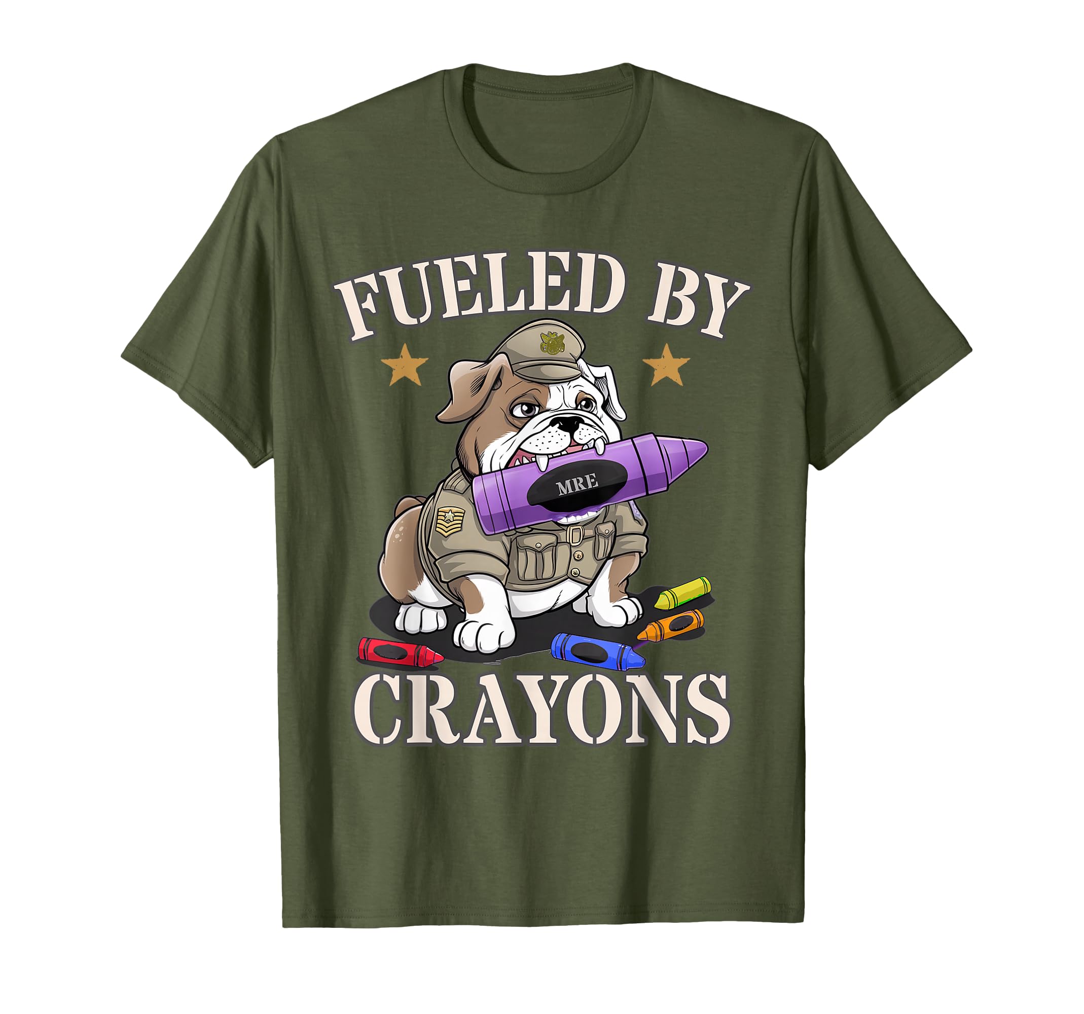 Grunt Fueled Crayons Grunt Dad Military T-Shirt - Streetwear Style Unisex - T-Shirt, Sweatshirt, Hoodie