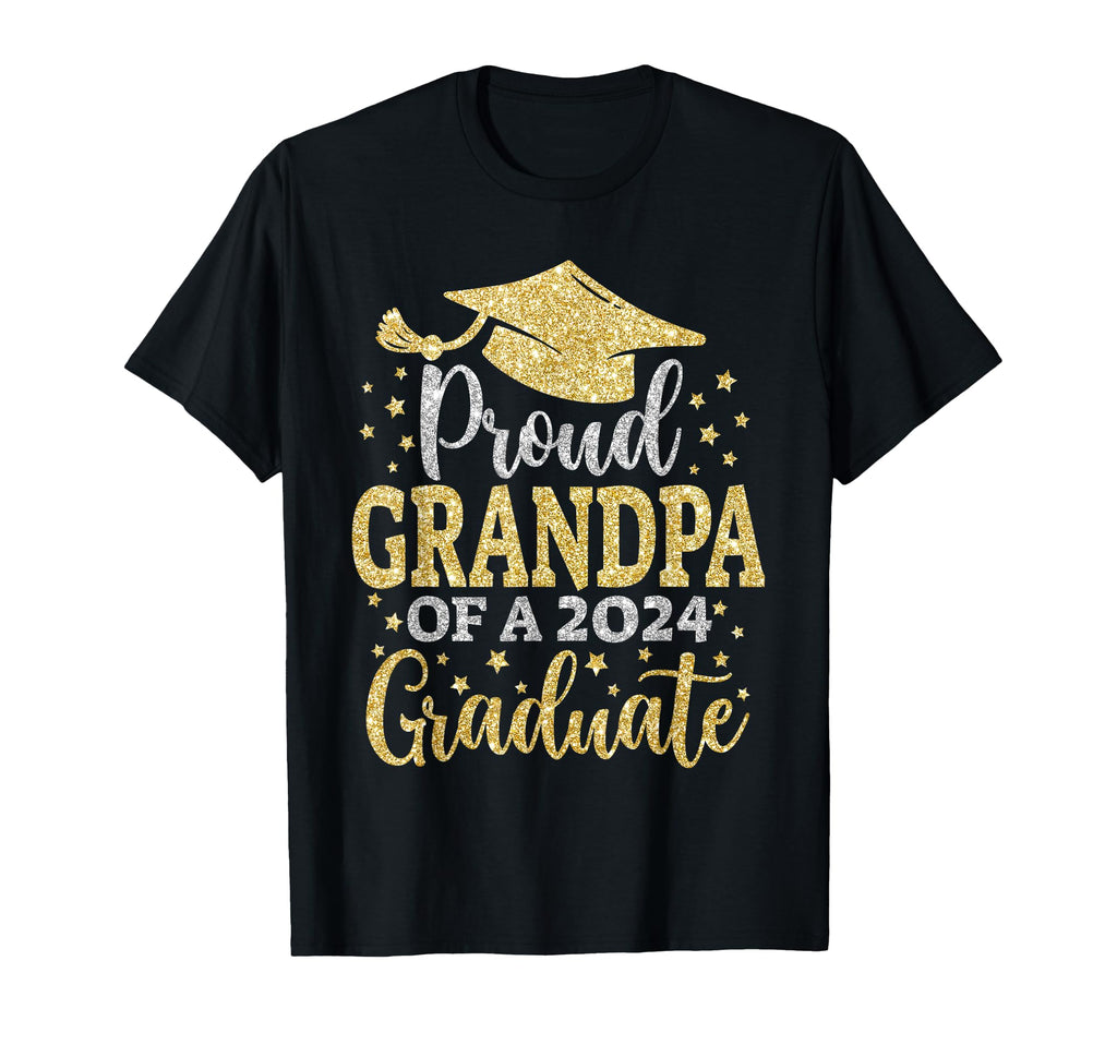 Grandpa Senior 2024 Proud Dad T-Shirt - Casual Everyday Wear Men Women - T-Shirt, Sweatshirt, Hoodie