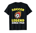 Born 1960 Player Team Sports Soccer T-Shirt - Trendy Graphic Unisex - T-Shirt, Sweatshirt, Hoodie